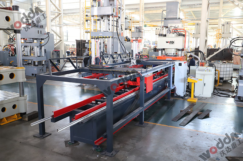 400噸錨杆托盤液壓機+送料機 400噸錨杆托盤液壓機+送料機