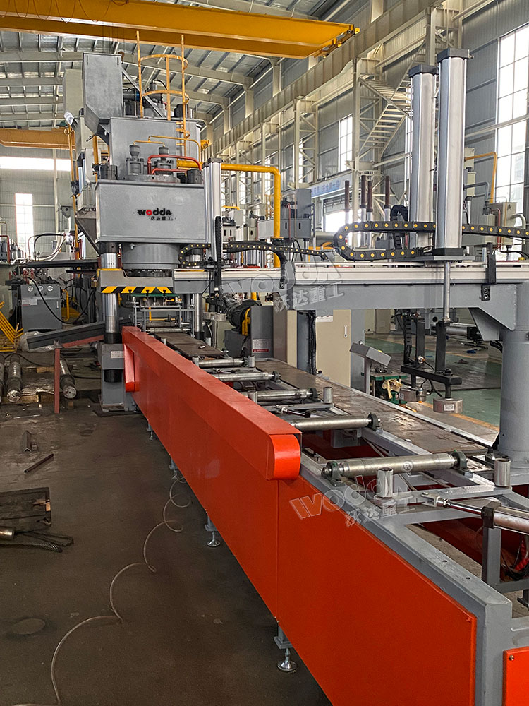 500噸錨杆托盤自動化生産線 500噸錨杆托盤自動化生産線