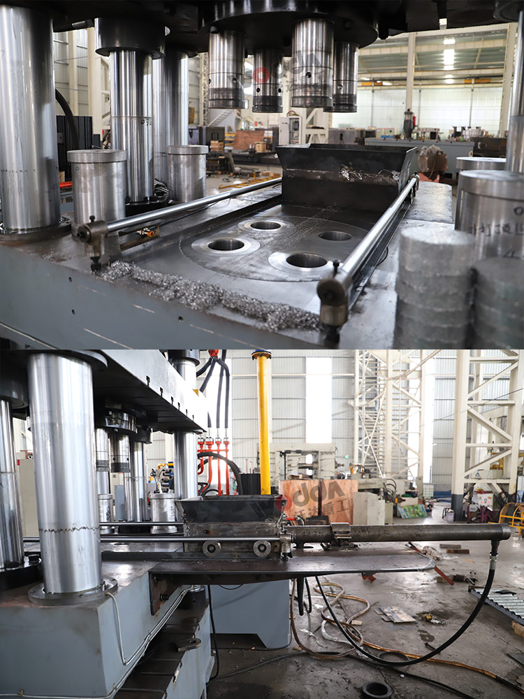 630噸四梁四柱液壓機設備細節 630噸四梁四柱液壓機設備細節