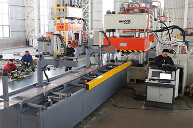 全自動錨(mao)杆托盤生産(chan)線（630噸錨杆托(tuō)盤液壓機）